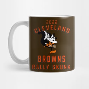 Cleveland Browns Rally Skunk Mug